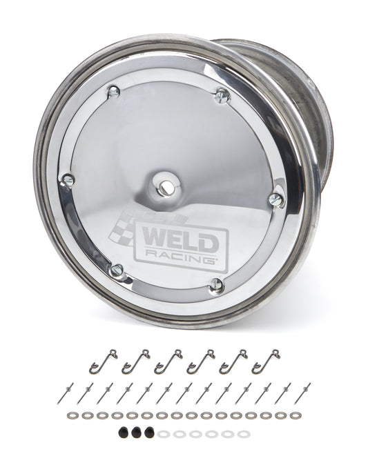 Weld Racing WEL559-5465-6 15x14 Wide 5 XL 5in BS w/Inner B/L & Outer Cvr