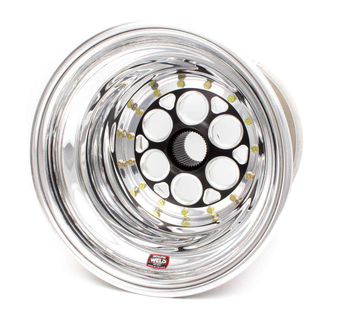 Weld Racing WEL735B-51535 15x15 5in BS Inner Bead Lock Black Center