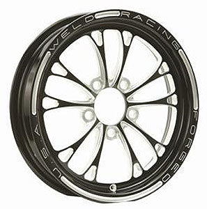 Weld Racing WEL84B-1704274 17x4.5 V-Series Drag Wheel 1-Piece 5x4.75
