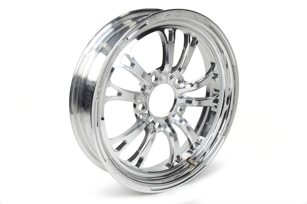 Weld Racing WEL84P-15274 V-Series Frnt Drag Wheel Pol 15x3.5 5x4.75BC 1.75