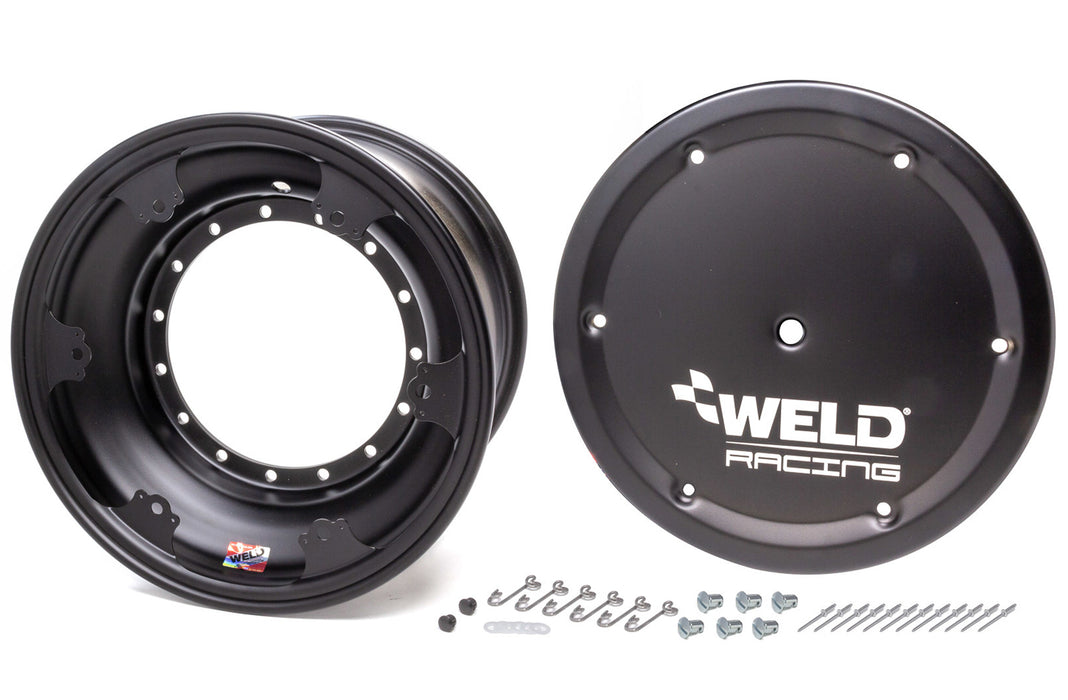 Weld Racing WEL860B-50805-6 15x8 Wheel Direct Mount 5in BS w/Cover Non-loc