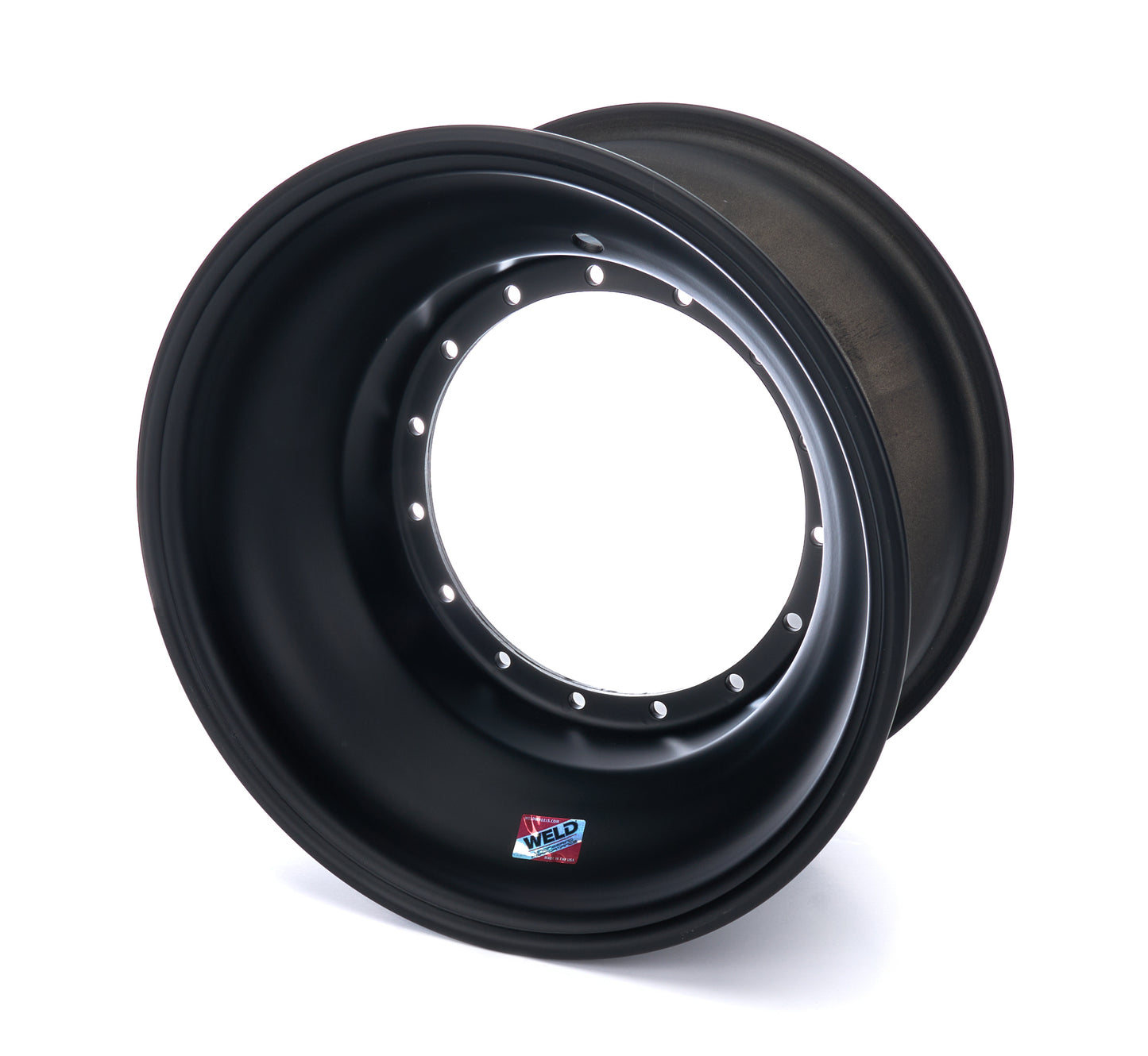 Weld Racing WEL860B-50812 15x8 2in BS Sprint Wheel Direct Mount - All Black