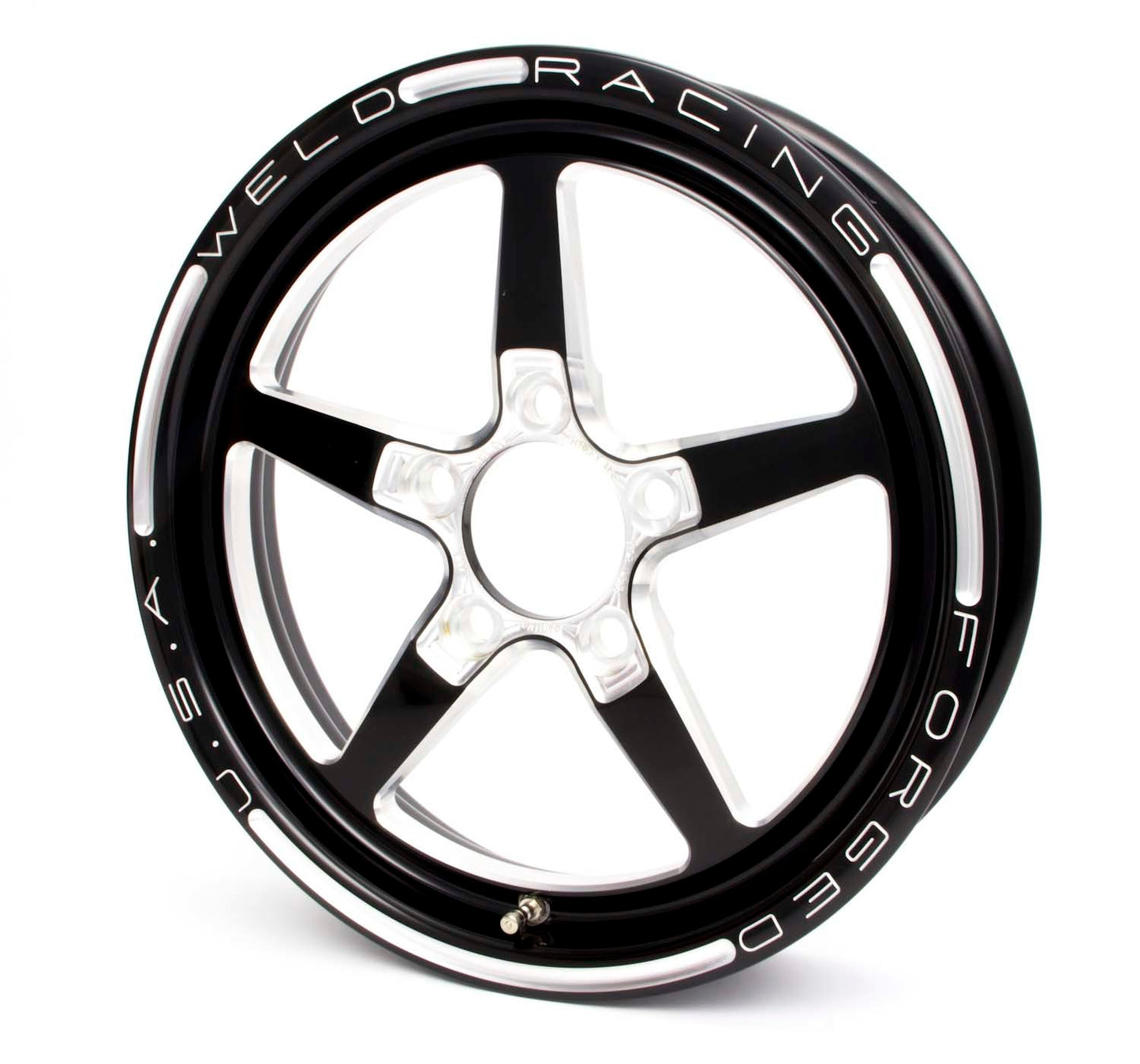 Weld Racing WEL88B-15202 Aluma Star 15x3.5 Aluma Star Wheel 5x4.5 2.25 BS