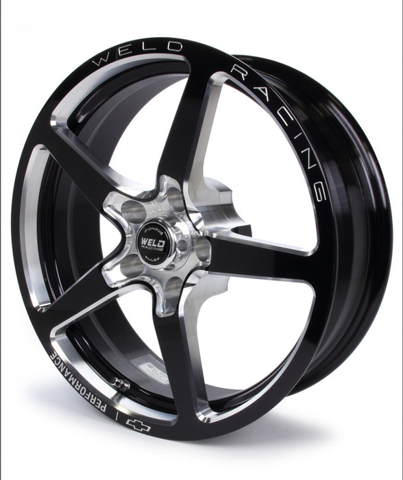 Weld Racing WEL88B-1806N-GM 18x6 Aluma Star F/R Wheel 2.7 BS 5x120mm BC