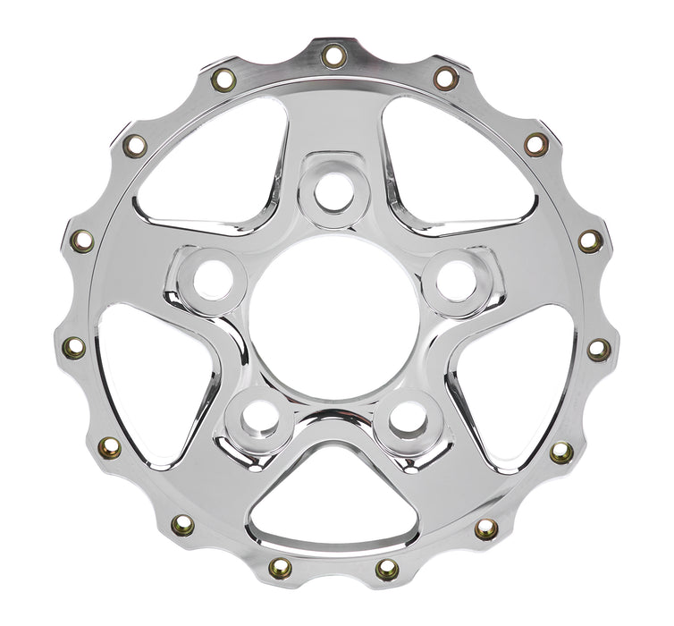 Weld Racing WELP613-88B Aluma Star 2.0 Rear Wheel Center 5-4.75in