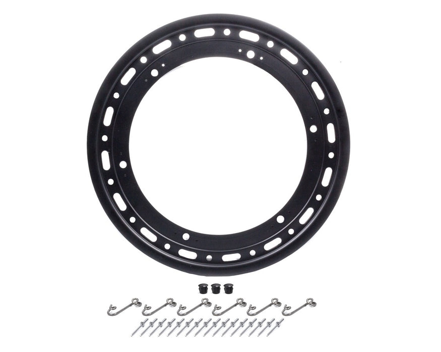 Weld Racing WELP650B-5314-6 15in 16 Hole Bead Lock Ring w/6-Tabs - Black