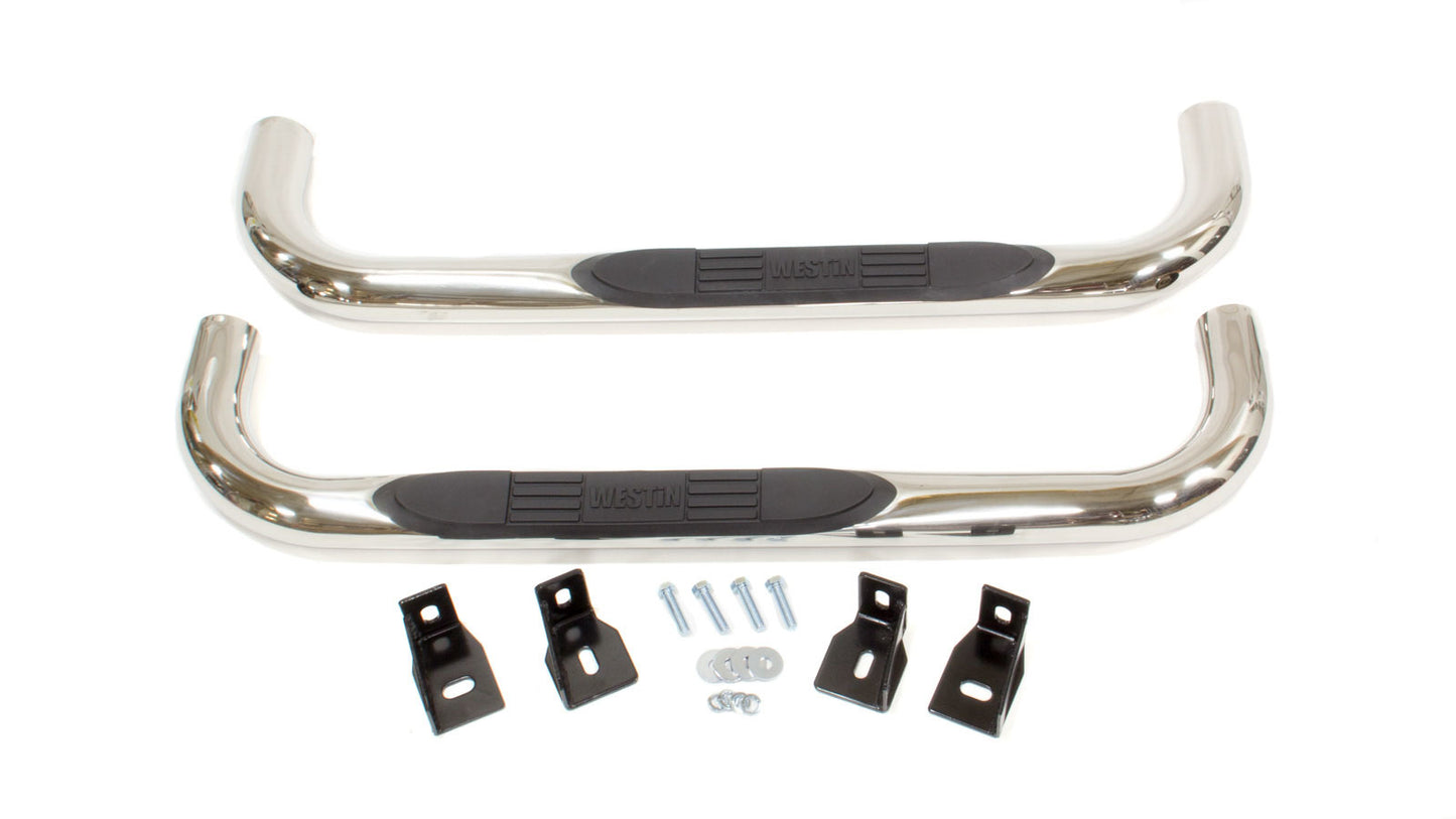 Westin WES23-1400 99- GM P/U Regular Cab Polished Step Bars