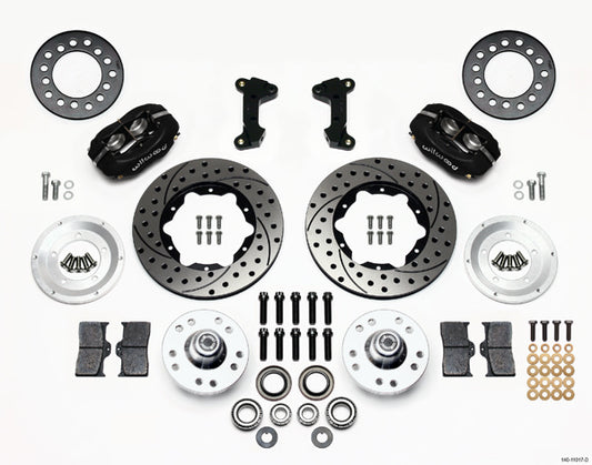 Wilwood WIL140-11017-D Front Disc Brake Kit Mustang II/Pinto