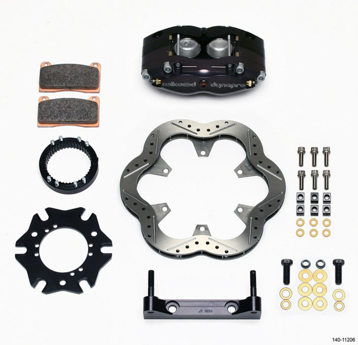 Wilwood WIL140-11206 Rear Inboard Sprint Kit w/10.5in Scalloped Rotor