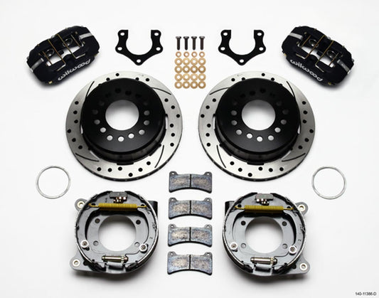 Wilwood WIL140-11386-D Rear Brake Kit Dynapro Mopar/Dana w/PB