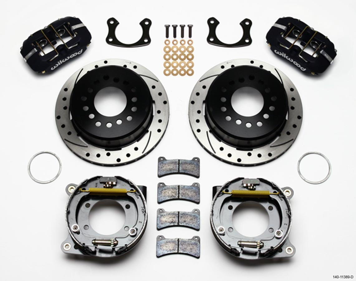 Wilwood WIL140-11389-D Rear Disc Brake Kit Big Ford Drilled