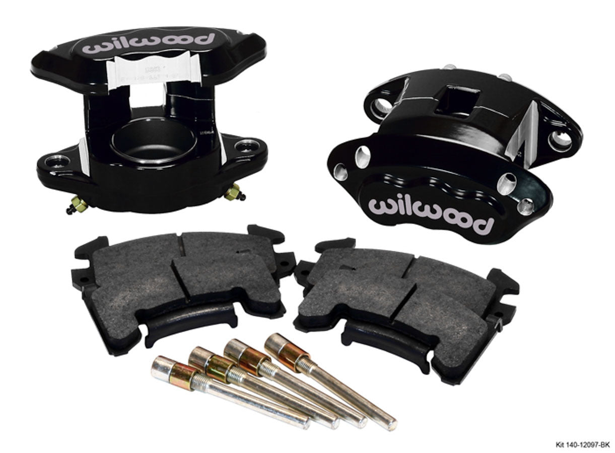Wilwood WIL140-12097-BK Front Caliper Kit D154/ Metric GM Blk Powdercoat