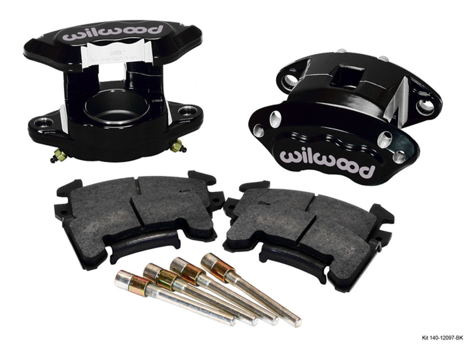 Wilwood WIL140-12097-BK Front Caliper Kit D154/ Metric GM Blk Powdercoat