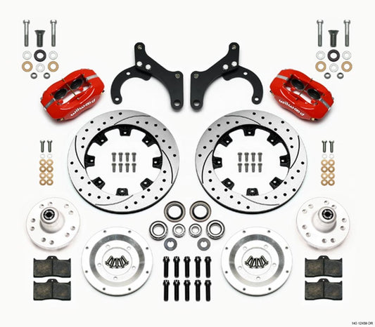 Wilwood WIL140-12459-DR Front Disc Brake Kit 63- 64 Vette 12.19in