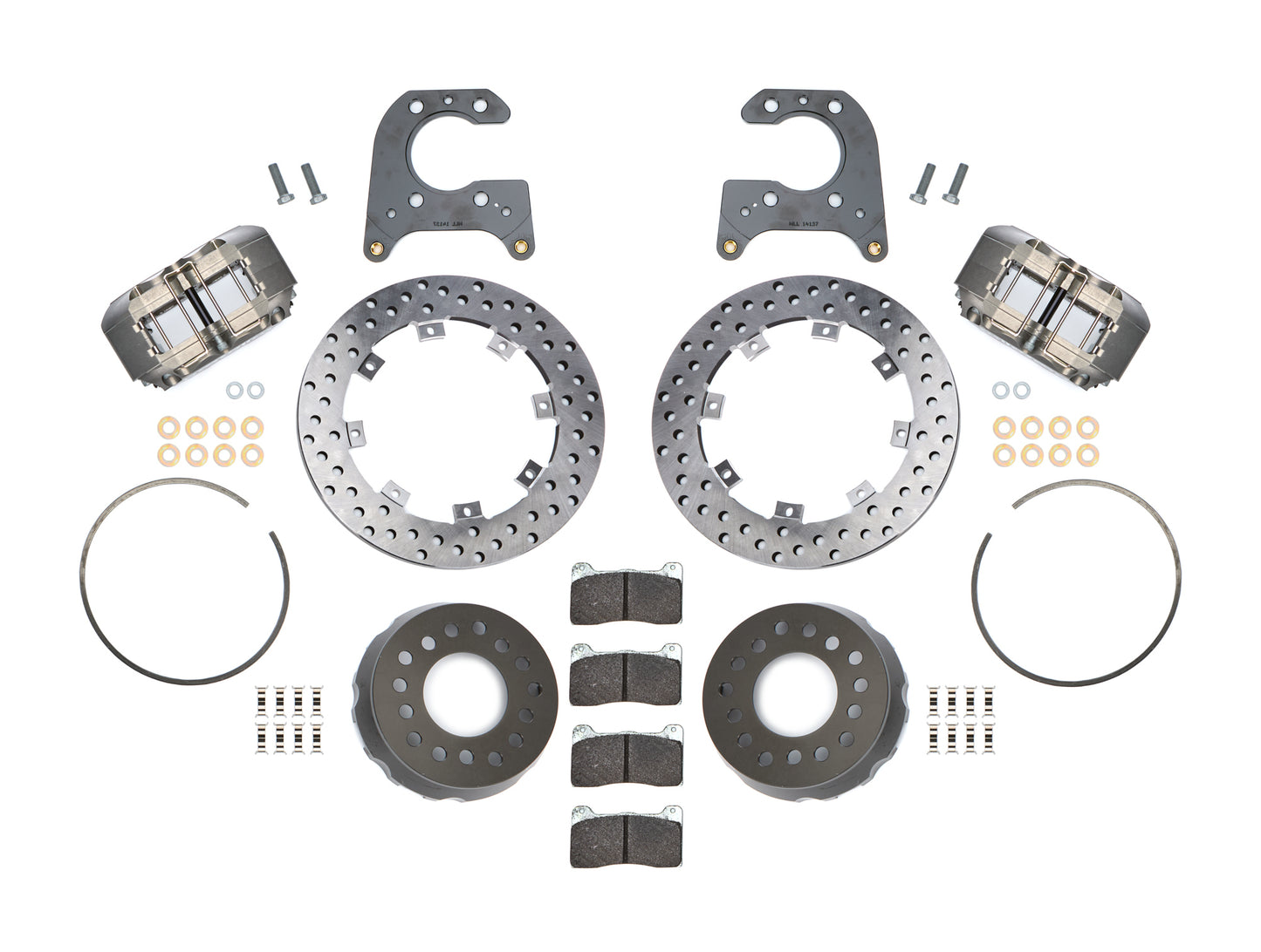Wilwood WIL140-14134-D Drag Rear Brake Kit Big Ford