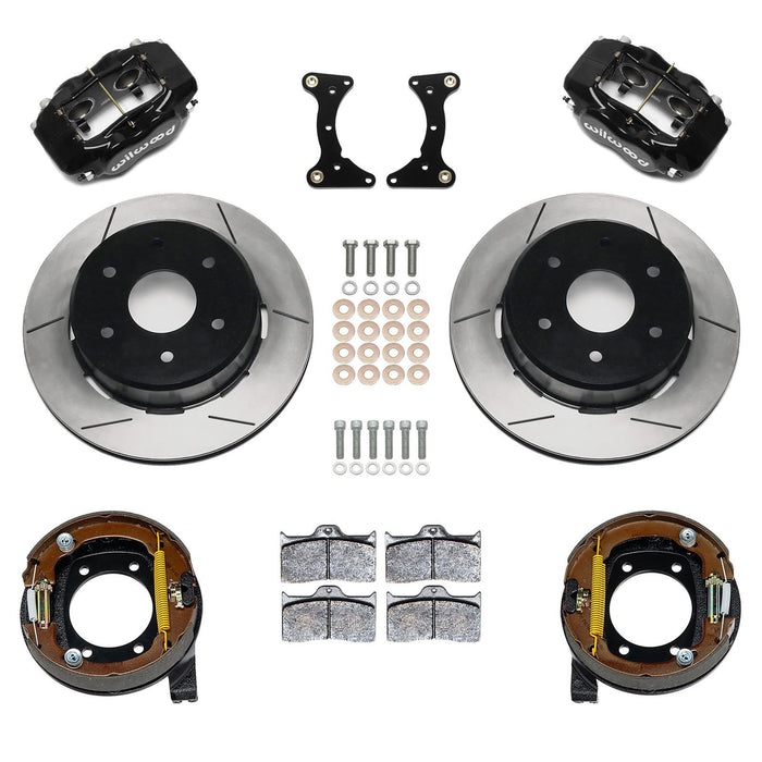 Wilwood WIL140-18158 Rear Brake Kit Disc/Drum BLazer 71-91 FDLI