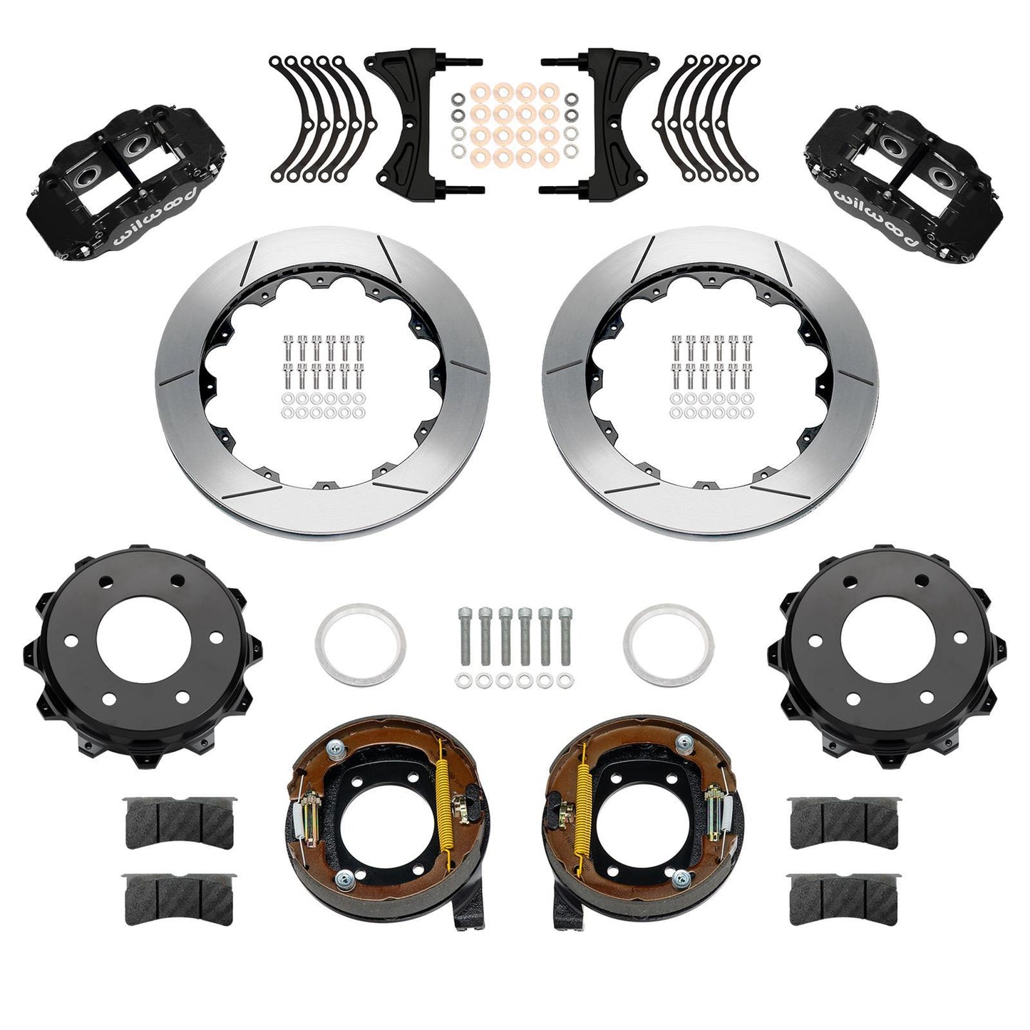 Wilwood WIL140-18160 Rear Brake Kit Disc/Drum 71-91 Blazer FNSL4R