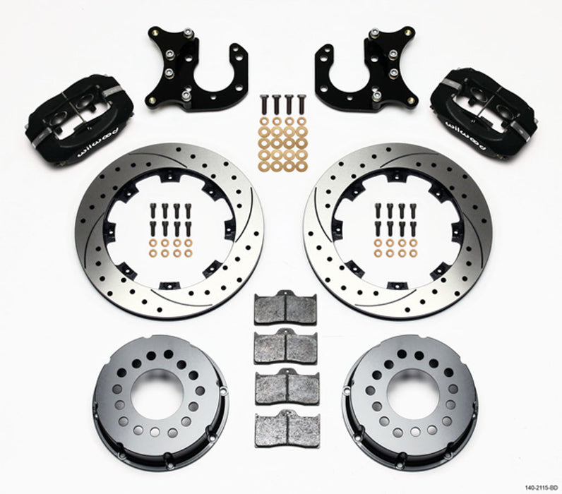Wilwood WIL140-2115-BD P/S Rear Disc Kit Big Ford 2.36