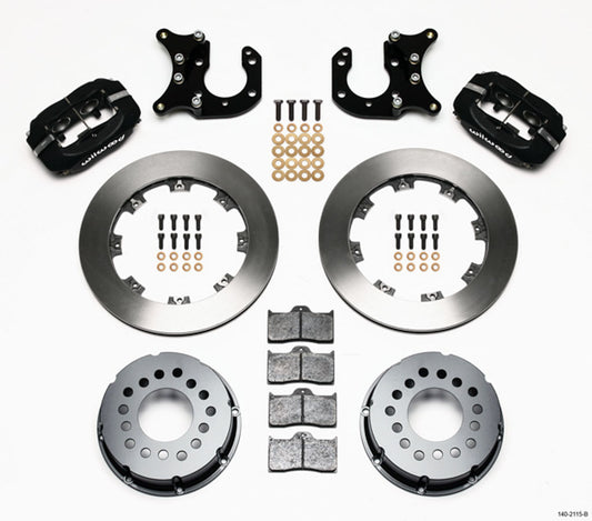 Wilwood WIL140-2115-B P/S Rear Disc Kit Big Ford 2.36in