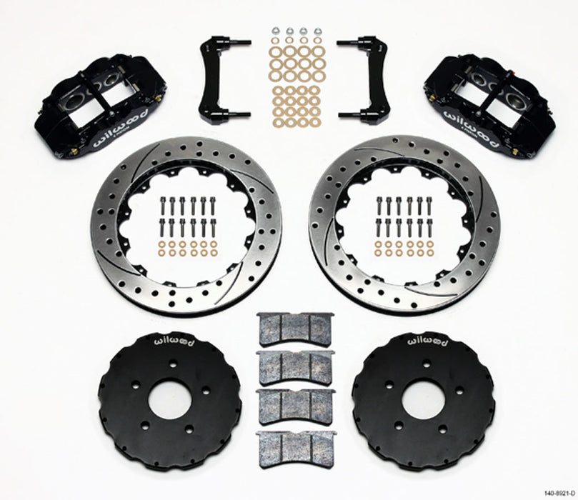 Wilwood WIL140-8921-D Brake Kit Front Vette 97 -13 6 Piston 13in Rotor