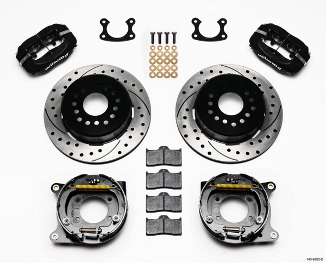 Wilwood WIL140-9282-D P/S Park Brake Kit Small Ford 2.50in
