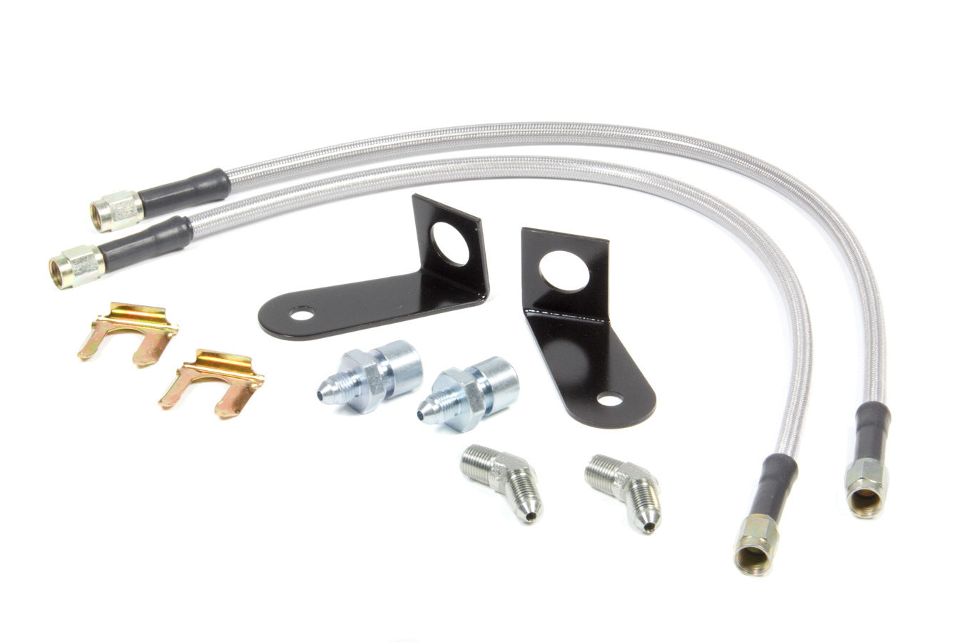 Wilwood WIL220-9195 Flexline Kit Frt 70-73 Mustang
