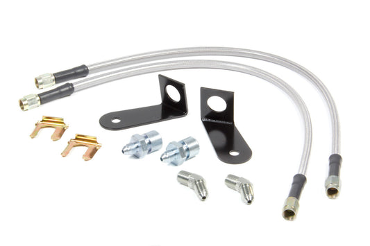 Wilwood WIL220-9195 Flexline Kit Frt 70-73 Mustang