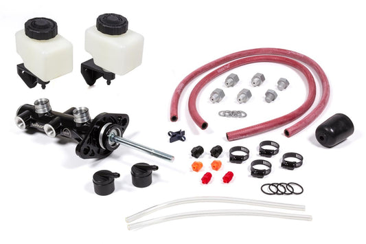 Wilwood WIL260-14241-BK Tandem M/C Remote Mnt 7/8in Bore Black