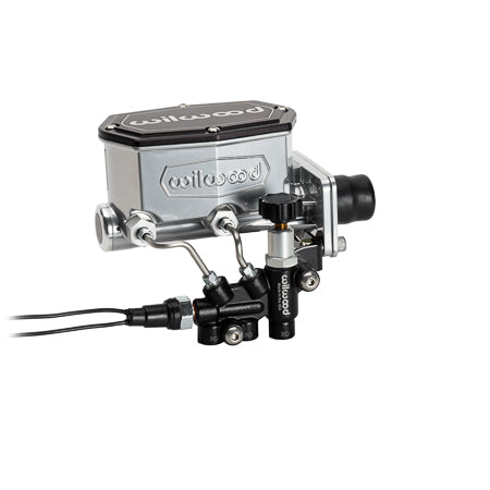 Wilwood WIL261-16797-BK Tandem M/C Kit w/Prop Valve Mopar Black