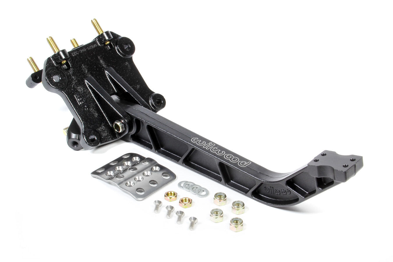 Wilwood WIL340-12509 Brake Pedal Overhung Rev Mount w/Adj. Pedal Pad
