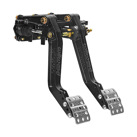 Wilwood WIL340-16350 Dual Pedal Assy Adj Fw Swing Offset Clutch