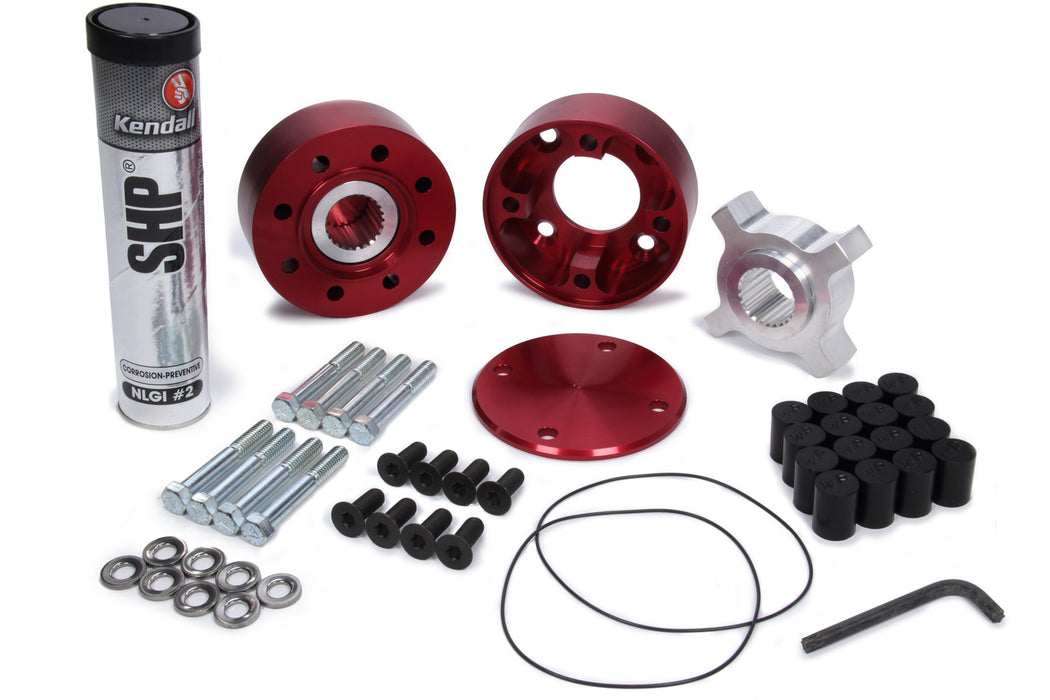 Winters WIN1153CB Drive Flange Wide 5 Cambered Black - Urthane