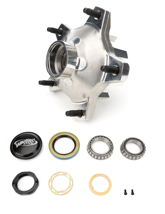 Winters WIN3755F Hub Kit Front Wide 5 Snap Cap Perm Mold Alum
