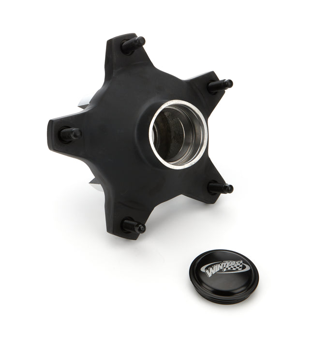 Winters WIN6606-FX5BK-8208-H Hub Front Wide 5 Black Cap