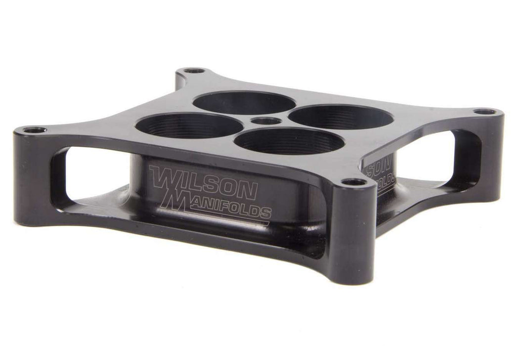 Wilson Manifolds WLS004130 Carburetor Spacer - 4150 1.5in 4-Hole L/W Tapered