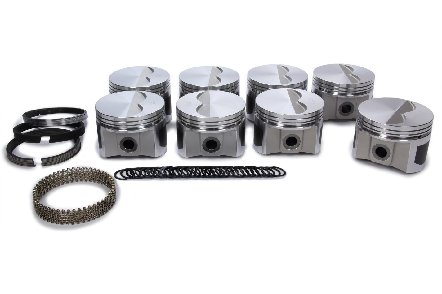 Wiseco-pro Tru WPTPTS531A3 BBM Flat Top Piston Set 4.350 Bore -4cc