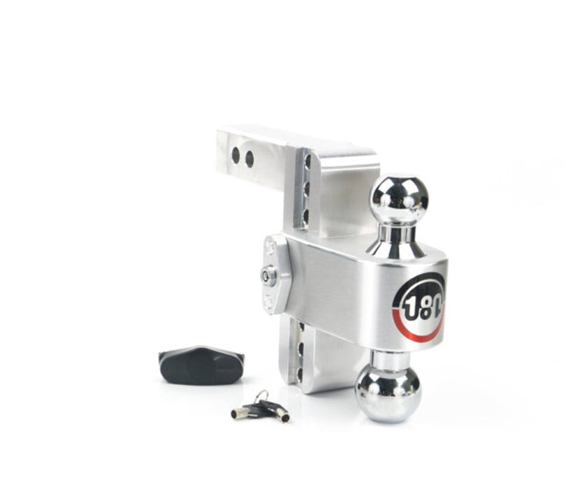 Weigh Safe WSFCTB6-2 Turnover Ball 6in Drop Hitch w/ 2in Shank