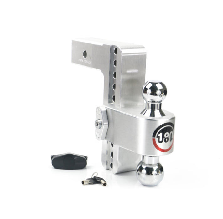Weigh Safe WSFCTB8-2.5 Turnover Ball 8in Drop Hitch w/ 2.5in Shank