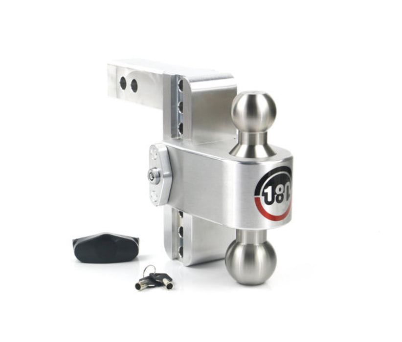 Weigh Safe WSFLTB6-2 Turnover Ball 6in Drop Hitch w/ 2in Shank