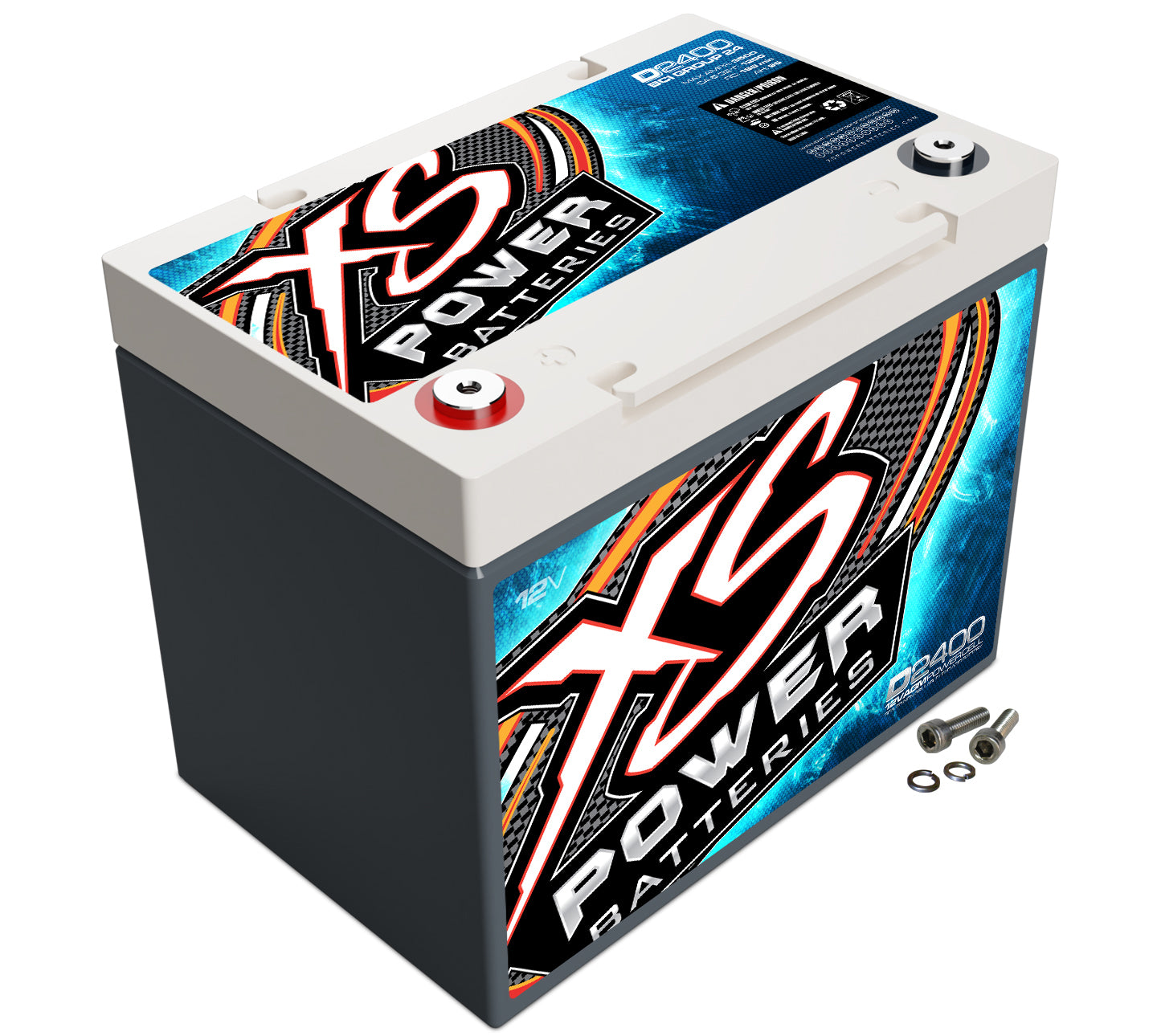 Xs Power Battery XSPD2400 XS Power AGM Battery 12 Volt 1200a CA