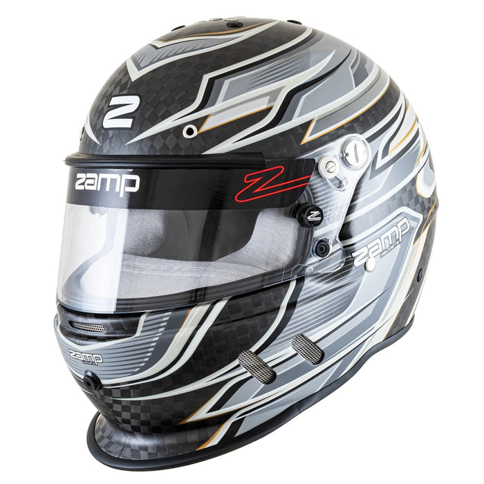 Zamp ZAMH781C153XL Helmet RZ-67D 3X-Large Carbon Flo Gray SA2025