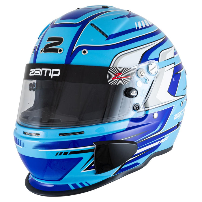 Zamp ZAMH793C04XL Helmet RZ-70S Graphic X-Large Blue SA2025