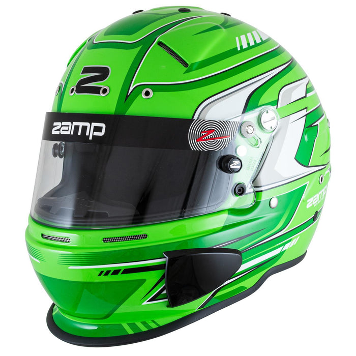 Zamp ZAMH793C09XL Helmet RZ-70S Graphic X-Large Green SA2025