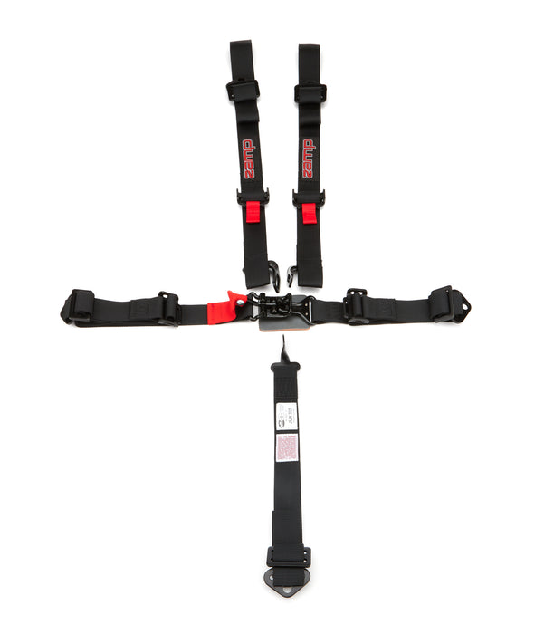 Zamp ZAMHARN01S003 Harness 5pt Black L&L 3/2in Shoulder SFI 16.1