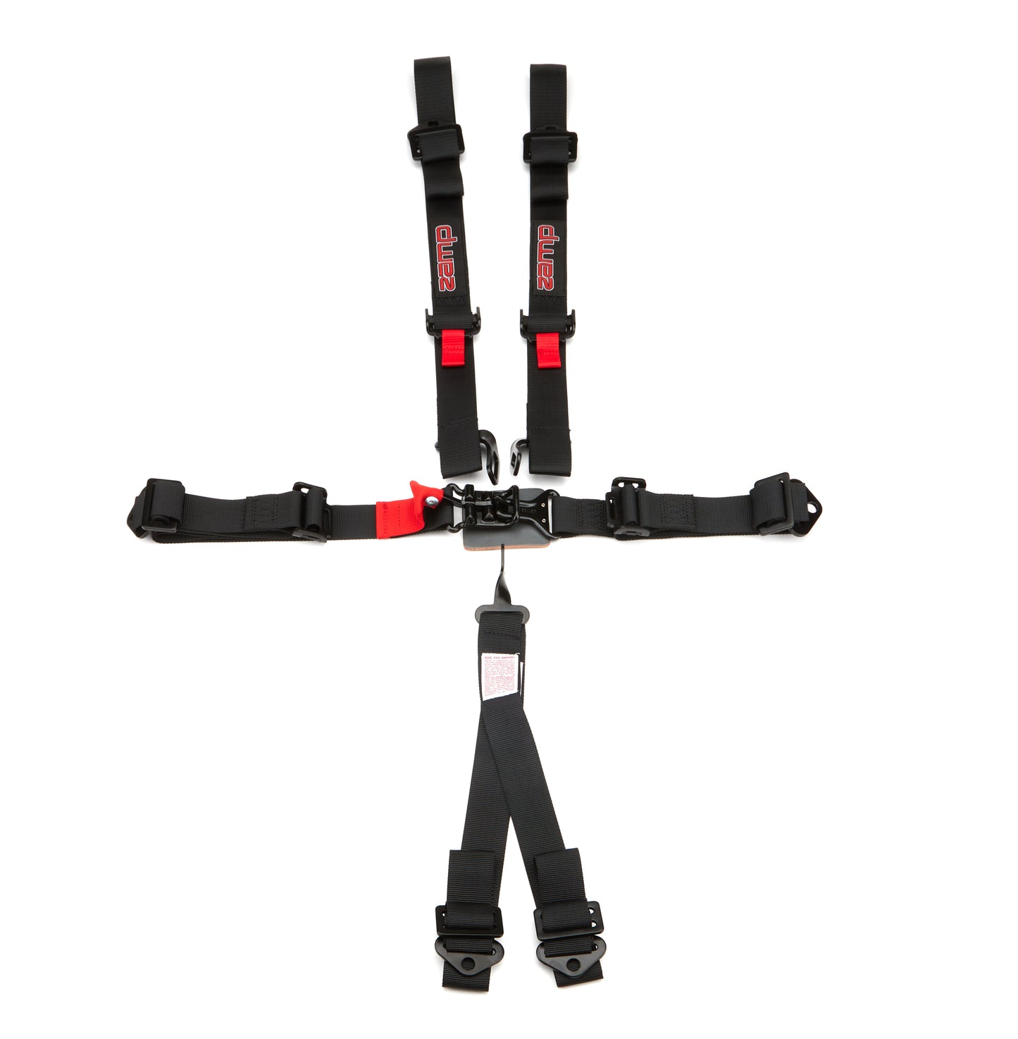 Zamp ZAMHARN02S003 Harness 6pt Black L&L 2in Shoulder SFI 16.1