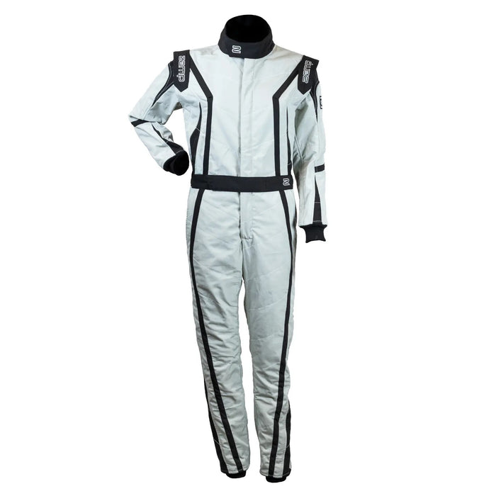 Zamp ZAMR10015XL Suit ZR-52F Gray X-Large SFI 3.2A/5 FIA8856-2018