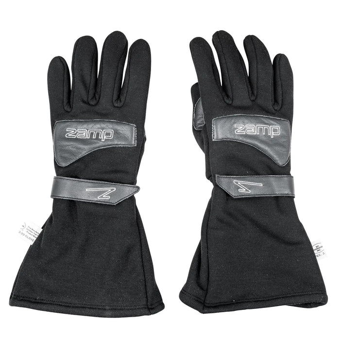 Zamp ZAMRG40003XL Gloves ZR-Drag X-Large Black SFI 3.3/20