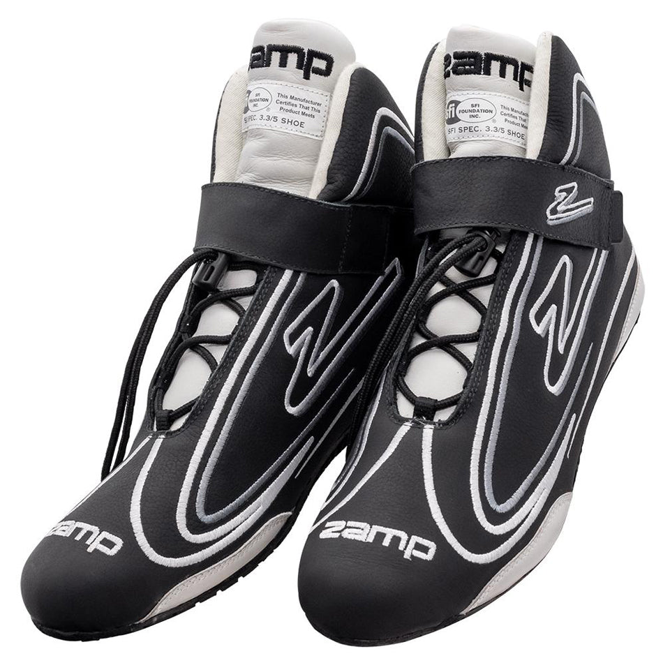 Zamp ZAMRS003C0104 Shoe ZR-50 Black Size 4 SFI 3.3/5