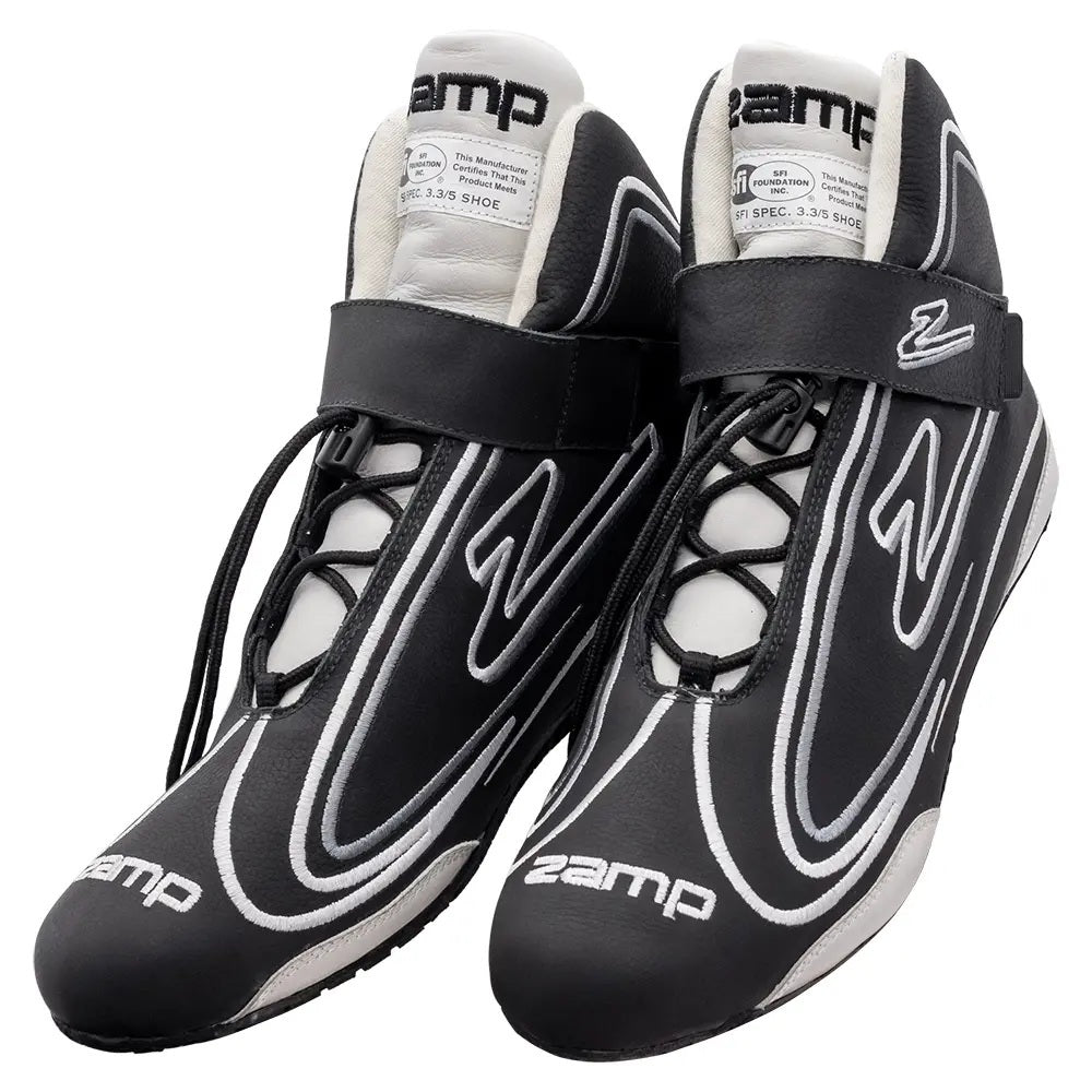 Zamp ZAMRS003C0114W Shoe ZR-50 Black Size 14 Wide SFI 3.3/5