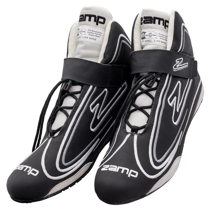 Zamp ZAMRS003C0114 Shoe ZR-50 Black Size 14 SFI 3.3/5